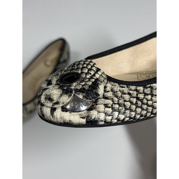 Circus by Sam Edelman Colleen Snake Print Skimmer Ballet Flats Size 6 EUC - Picture 9 of 14